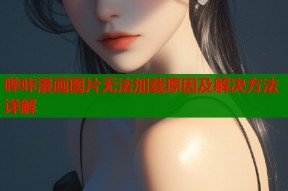 哔咔漫画图片无法加载原因及解决方法详解