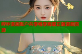 哔咔漫画账户共享畅享海量正版漫画资源