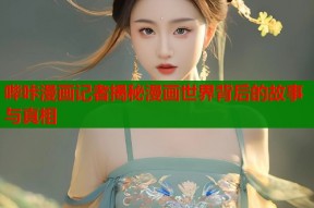 哔咔漫画记者揭秘漫画世界背后的故事与真相