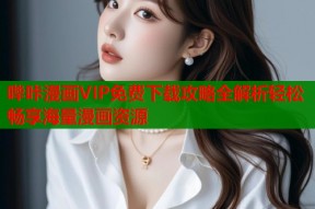 哔咔漫画VIP免费下载攻略全解析轻松畅享海量漫画资源