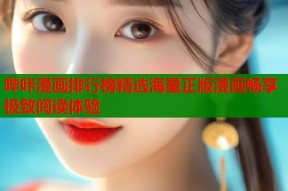 哔咔漫画排行榜精选海量正版漫画畅享极致阅读体验